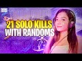 Madhuja + Subscribers = 🔥 || 21(SOLO) Kills CHICKEN DINNER 🌟|| MADHUJA GAMING