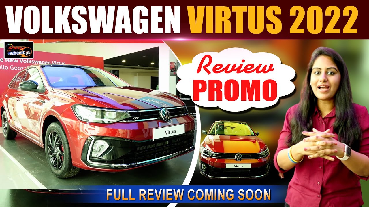 Volkswagen Virtus 2022 Review Promo | Anchor Deeksha Sid | Sedan Cars 2022 | Speed Wheels