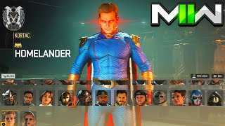 MW3 - Homelander Operator ➡️ (Voice Lines, Finisher)