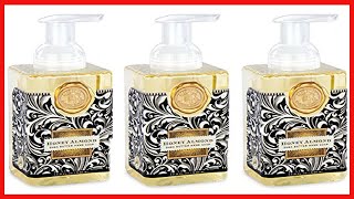 Michel Design Works Foaming Hand Soap, 17.8-Ounce, Honey Almond - 3-PACK