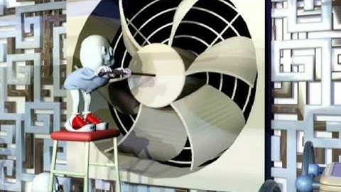 The Computer - 3D Animation of the Power Supply Unit - University of Nicosia student work