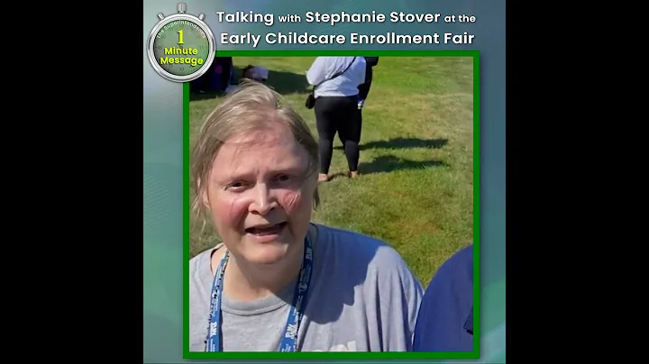 Superintendent's 1 Minute Message: Stephanie Stove...
