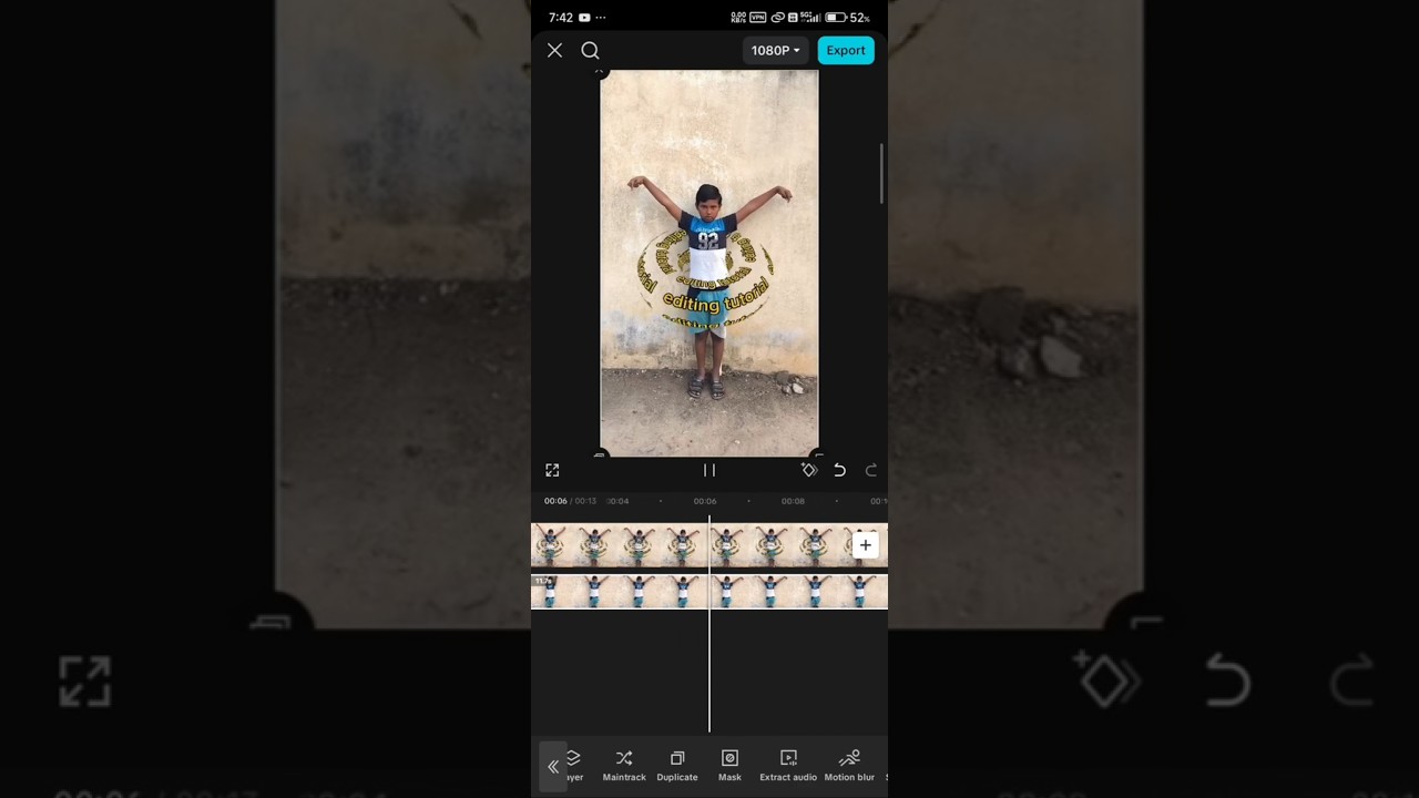 video editing tutorial explain
