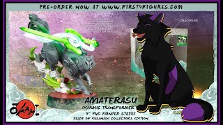 My Okami  Amaterasu PVC: Karmic Transformer 8 (Blade of Kusanagi Collector's Edition)  First4Figures