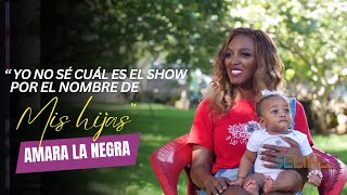 Entrevista Exclusiva a Amara la Negra y la presentación de sus hijas  las Royal Twins