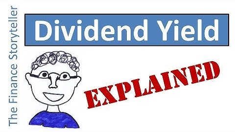 Dividend Yield explained