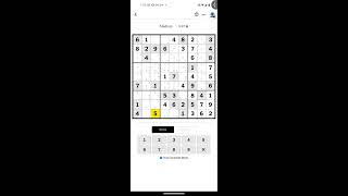 NYT Games Sudoku Easy to Medium 3/23/2024 screenshot 5