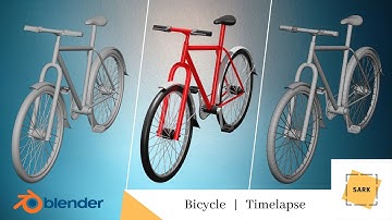 Bicycle | Timelapse | Blender 3D
