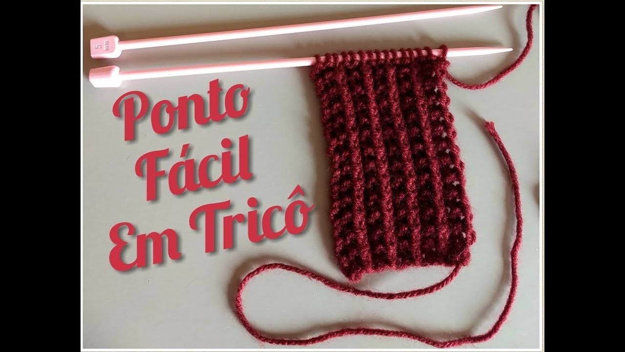 Ponto Fácil em Tricô 04 ... ( Falso Inglês)