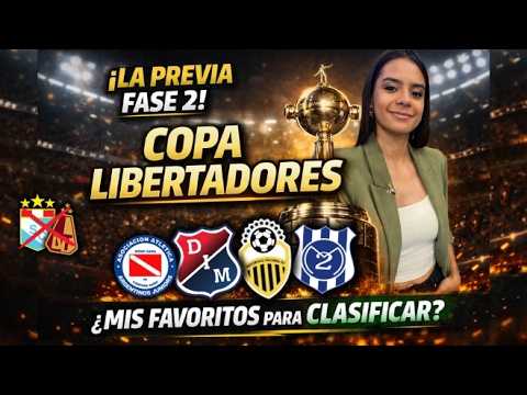 Colombians out? Libertadores 2026 PHASE 2: My FAVORITES to qualify and why | PREDICTIONS