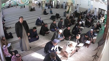 تلاوة القران الكريم والصلاة  من جامع عمر بن عبدالعزيز صلاة الجمعة