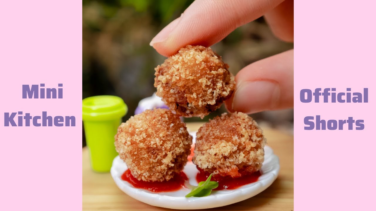 Yummy Miniature Cooking Food l Satisfying Miniature Risotto Rice Balls 