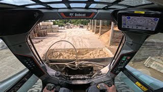 Non-Stop Lime Plaster Production – Bobcat S76 POV