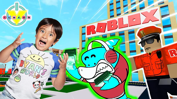 RYAN ESCAPES ROBLOX HQ ! Let's Play Roblox with Bi...