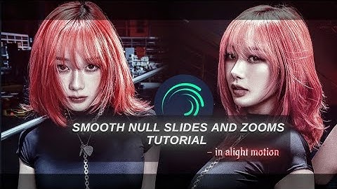 SMOOTH NULL SLIDE TRANSITIONS AND ZOOMS TUTORIAL IN ALIGHT MOTION | GISELLE | AESPA