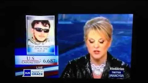 SGT Matthew Hennigan Nancy Grace shout out!