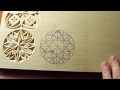 Геометрическая резьба по дереву. Урок 19 (geometric wood carving)