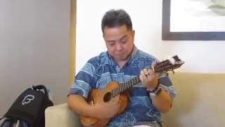 Herb Ohta, Jr. -- "Over the Rainbow" chords