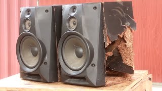 Restoration help a young man with a broken SONY speaker / Restore step by step