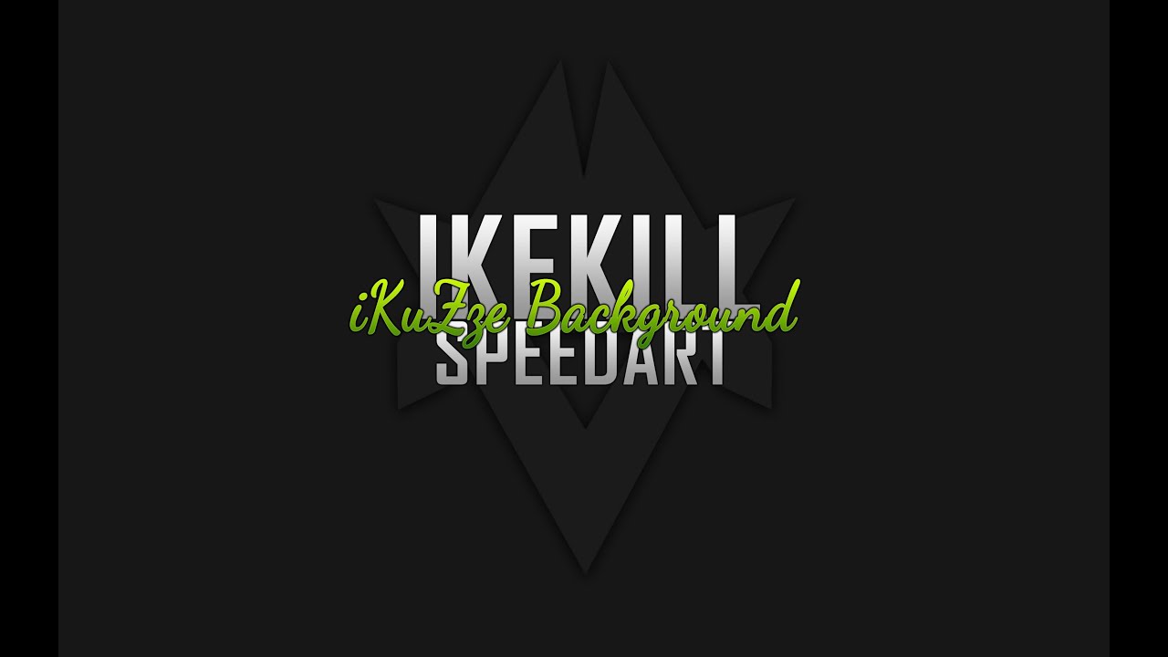 SPEED ART | iKuZze BG Partner | ikekill ( Photoshop CS6)