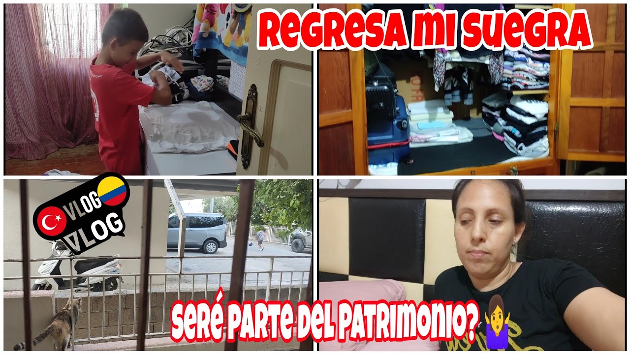 Regresa Mi suegra/ Seré parte del Patrimonio? / Doblando ropa/ colombiana en Turquía 