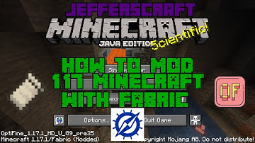 How To Download & Install Optifine w/ Fabric Mods in Minecraft 1.17.1 (OptiFabric Mod)  JEFFERSCRAFT