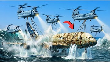 Deep-Sea Airbus A380 Restoration — Turning a Sunken Giant Into a Modern High-Tech Aircraft