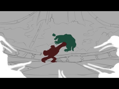 Donkey Kong Vs King K. Rool - Donkey Kong Country Fight Animatic