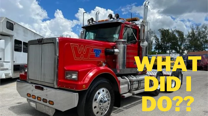 Rolled the dice at auction on a 1996 Western Star ...