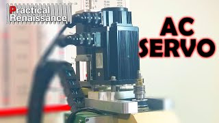 AC Servo Spindle Motor for DIY CNC! Setup, Mounting, Belt Drive, and Mach3 Control!