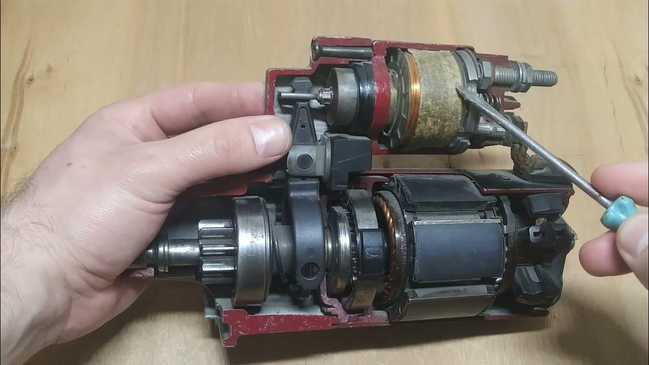 инерционный стартер танка