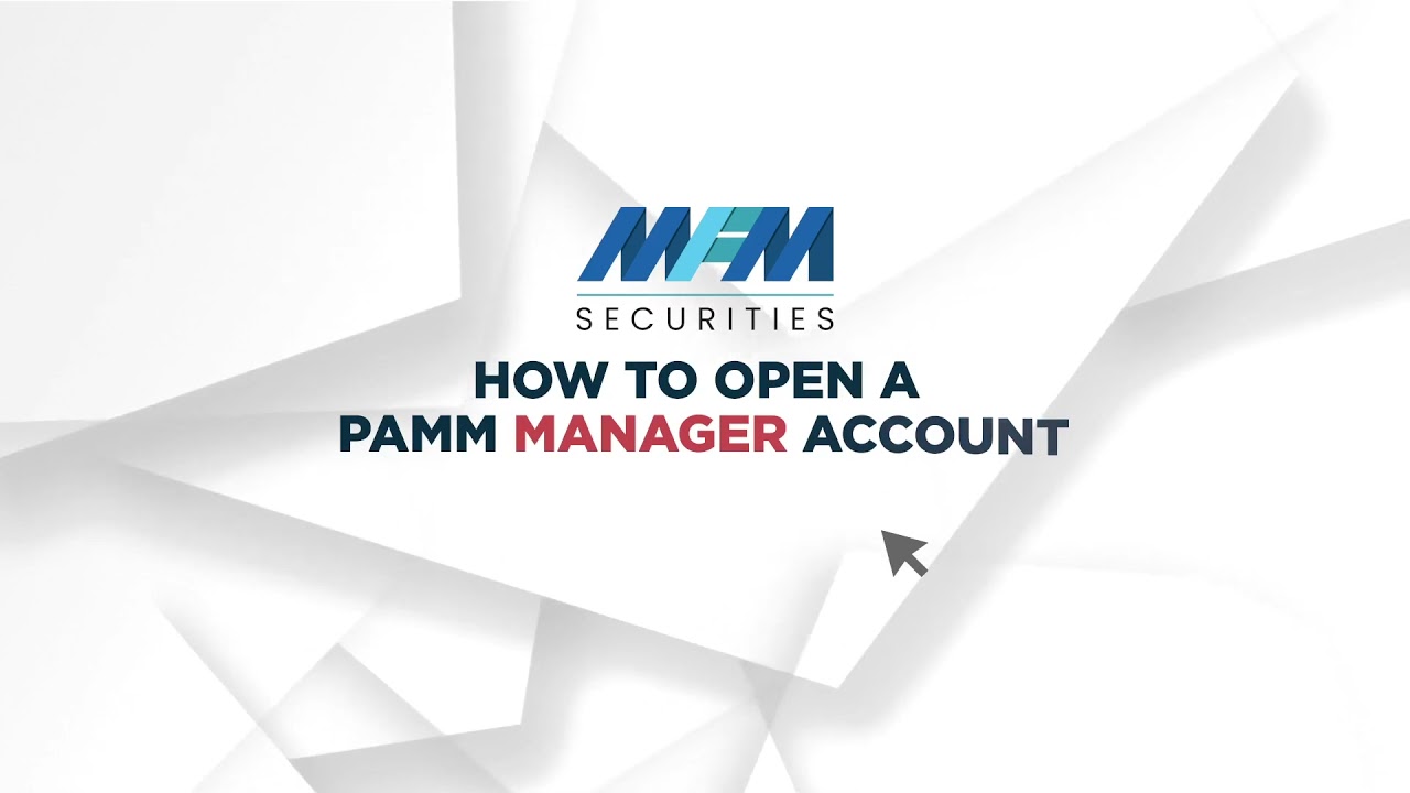 •Become PAMM Manager.