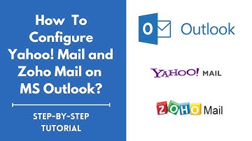 How to configure Yahoo! Mail and Zoho Mail on Microsoft Outlook? Step-by-Step Tutorial for 2021