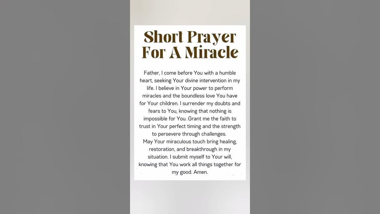 Prayer for miracle π#prayer #miracle #jesus #dailyprayers #devotional #god #bible #christ Prayer for miracle π#prayer #miracle #jesus #dailyprayers #devotional #god #bible #christ