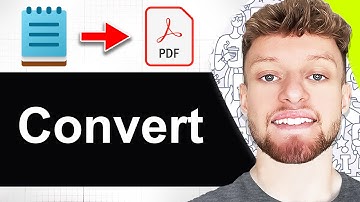 How To Convert Notepad Into PDF (Step By Step)