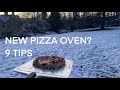 9 Tips for New Pizza Oven Users