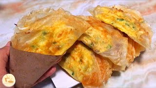 LEBIH ENAK DARI MARTABAK TELOR MAHAL‼️RESEP LUMPIA TELUR JAJANAN SD | martabak telur kulit lumpia