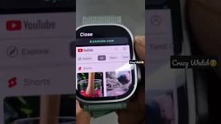 how to watch YouTube on Apple Watch🤩 Ultra.. The Crazy Watch..! screenshot 2