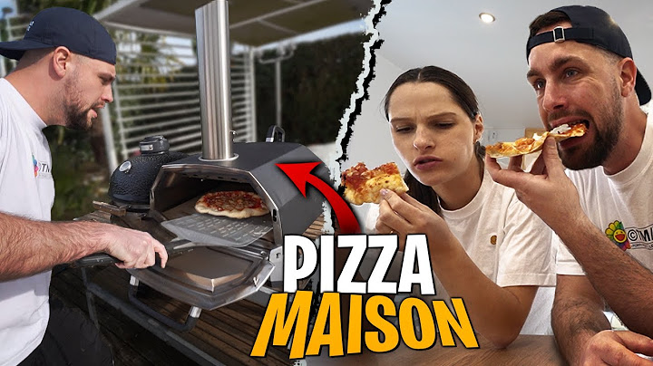 J’ai acheté un vrai four à Pizza à 400 degrés ! (ma pizza prend feu…)