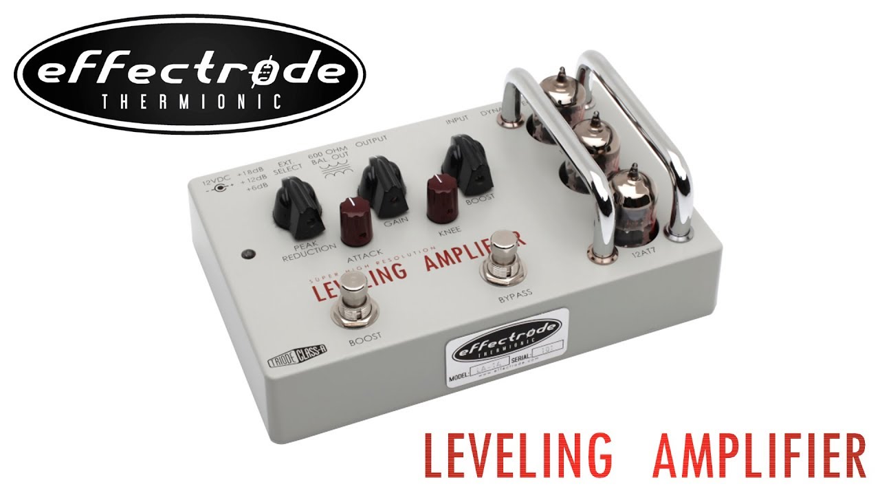 ギター Vinetone Leveling Amplifier comp Effectrode Leveling Amplifier | 1-Minute Demo (Telecaster) - YouTube