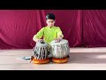 Tabla performance akshit jadhav standard 8th