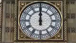 Big Ben strikes 12