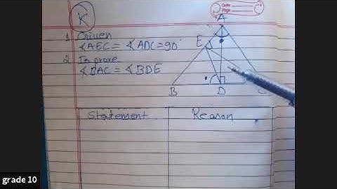 Class 10, Circle theorem proving cyclic quadrilateral