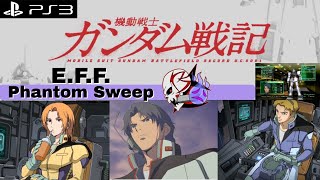 Mobile Suit Gundam Battlefield Record U.C.0081 – E.F.F. Phantom Sweep – PS3 First Minutes Gameplay