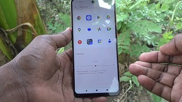 How to change icon size in Moto G04