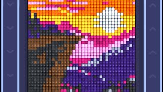 Pixel Flow Level 1461 Solution Walkthrough