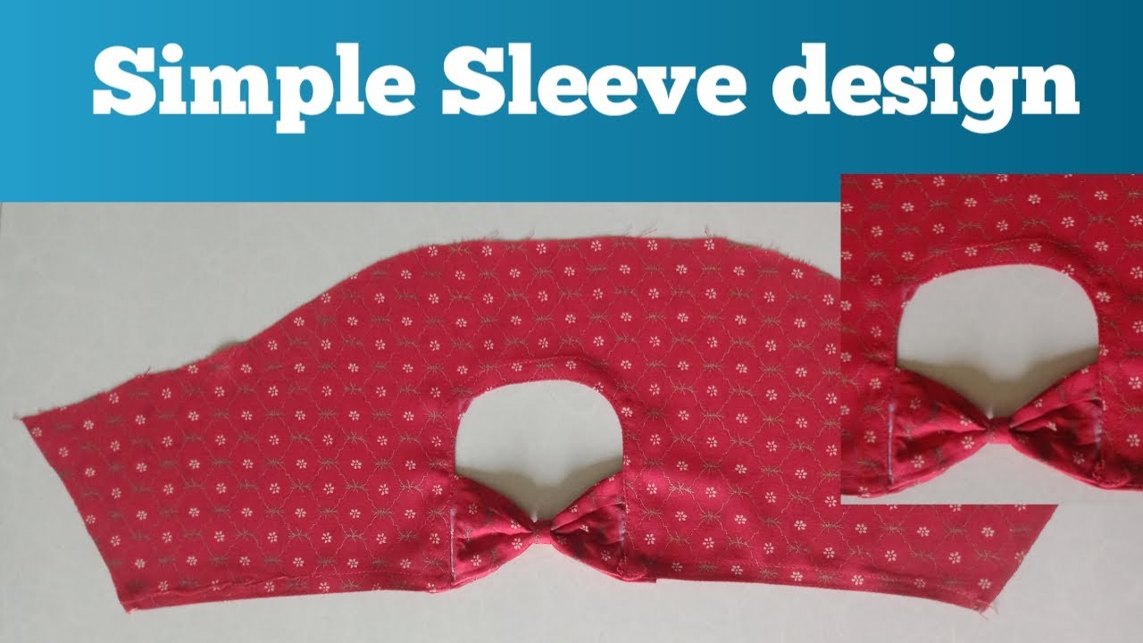 Simple sleeve design | short sleeve design | Bahi design | sleeves ...