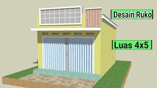 Minimalist Small Shophouse Design