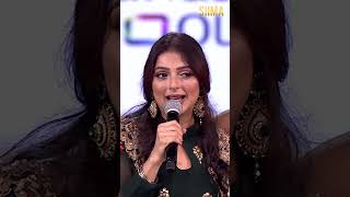 Bhumika Chawla broke out in emotion on the stage | #ytshorts