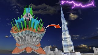 Burj Khalifa | Alle technischen Geheimnisse der Mega-Struktur by Lesics Deutsch 128,007 views 2 years ago 12 minutes, 52 seconds